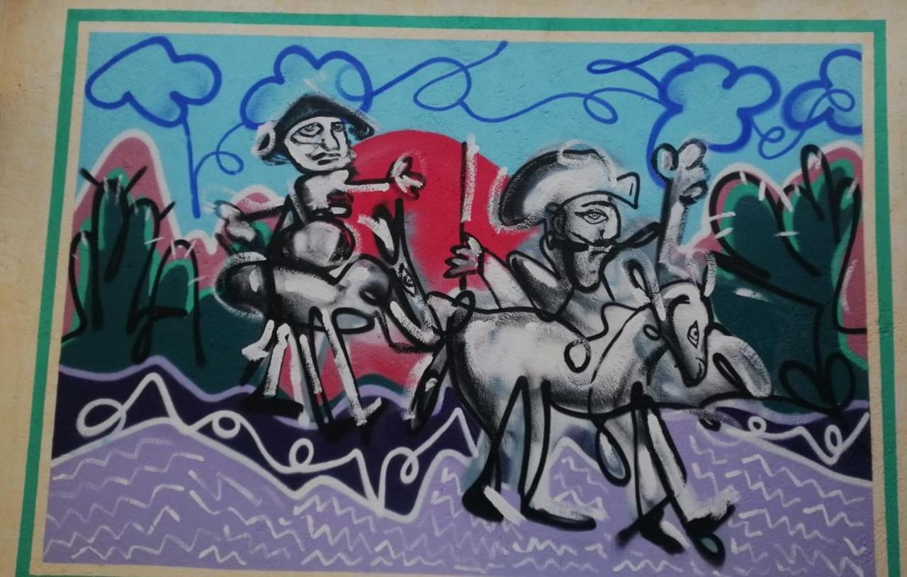 מלון סאן מיגל דה אלנדה El Meson Del Quijote מראה חיצוני תמונה